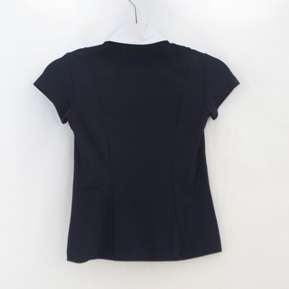 For Horses Kids Navy Molly Show Shirt - Picture 3 of 3